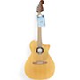 Used Fender Newporter Player Natural Acoustic Electric Guitar Natural