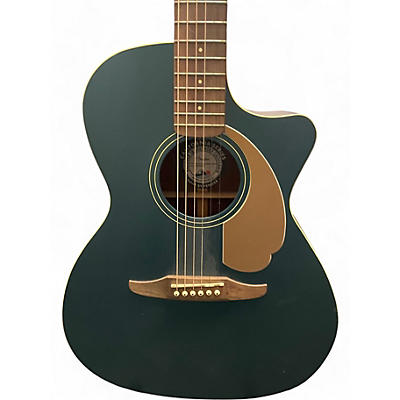 Fender Used Fender Newporter Player OCEAN TEAL Acoustic Electric Guitar