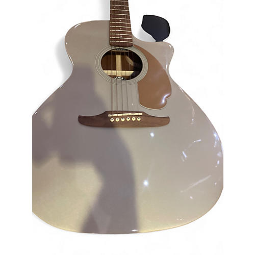 Used Fender Newporter Player OLIVE SATIN Acoustic Electric Guitar OLIVE SATIN