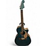 Used Fender Newporter Player Ocean Teal Acoustic Electric Guitar Ocean Teal
