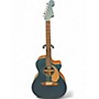 Used Fender Newporter Player Ocean Teal Acoustic Electric Guitar Ocean Teal