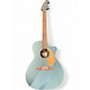 Used Fender Newporter Player Ocean Teal Acoustic Electric Guitar Ocean Teal