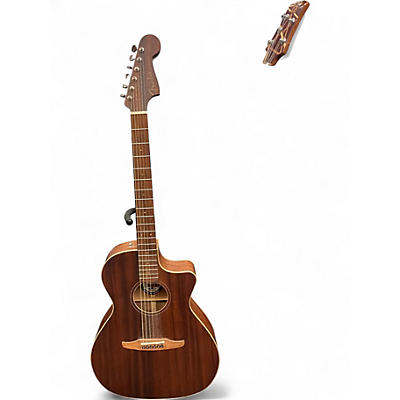 Used Fender Newporter SPECIAL CALIFORNIA NATURAL Acoustic Electric Guitar