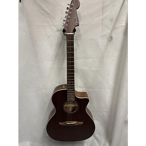 Fender Used Fender Newporter Special Mahogany Acoustic Electric Guitar Mahogany