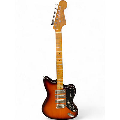 Used Fender Noventa Jazzmaster 2 Tone Sunburst Solid Body Electric Guitar