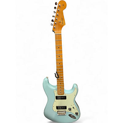 Used Fender Noventa Stratocaster Daphne Blue Solid Body Electric Guitar