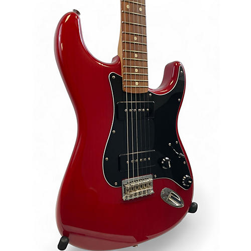 Fender Used Fender Noventa Stratocaster Trans Crimson Red Solid Body Electric Guitar Trans Crimson Red