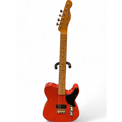 Used Fender Noventa Telecaster Fiesta Red Solid Body Electric Guitar