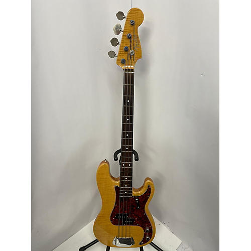 Fender Used Fender P BASS FOTO FLAME Natural Electric Bass Guitar Natural