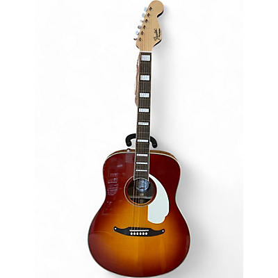 Used Fender PALOMINO Sienna Sunburst Acoustic Electric Guitar