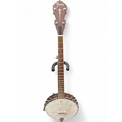 Used Fender PARAMOUNT PB-180E Natural Banjo