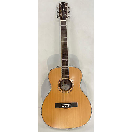 Fender Used Fender PARAMOUNT PM-TE STD TRAVEL Natural Acoustic Electric Guitar Natural