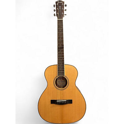 Used Fender PARAMOUNT TRAVEL Natural Acoustic Electric Guitar