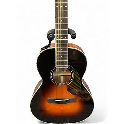 Used Fender PARAmount ps220e sunburst Acoustic Electric Guitar
