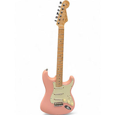 Used Fender PARTS CASTER Shell Pink Solid Body Electric Guitar