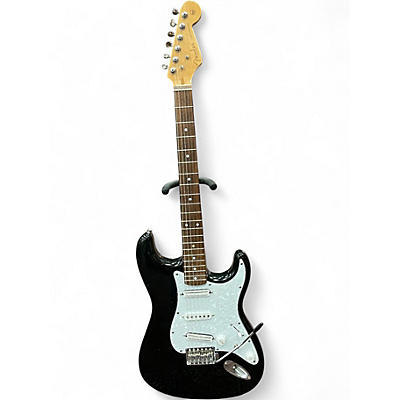 Used Fender PARTSCASTER Black Solid Body Electric Guitar