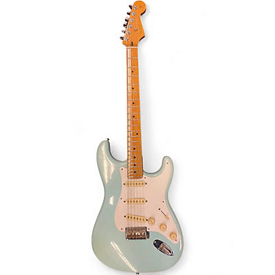 Used Fender PARTSCASTER Daphne Blue Solid Body Electric Guitar