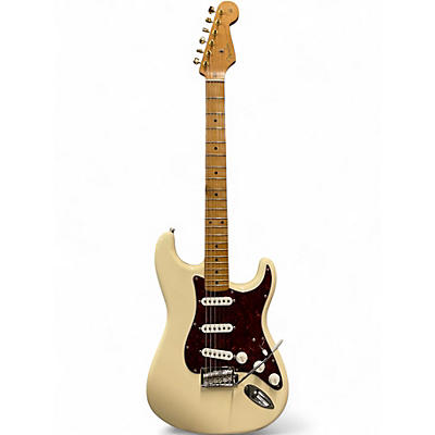 Used Fender PARTSCASTER Olympic White Solid Body Electric Guitar