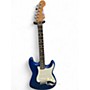 Used Fender *PARTSCASTER* Stratocaster Deluxe Blue Solid Body Electric Guitar Blue