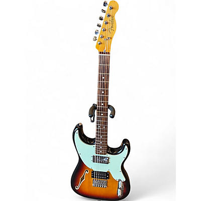 Used Fender PAWN SHOP '72 THINLINE 3 Tone Sunburst Solid Body Electric Guitar