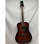 Used Fender Used Fender PD-220E Mahogany Acoustic Electric Guitar Mahogany