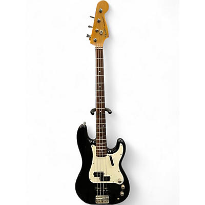 Used Fender PJ BASS MIJ Black Electric Bass Guitar