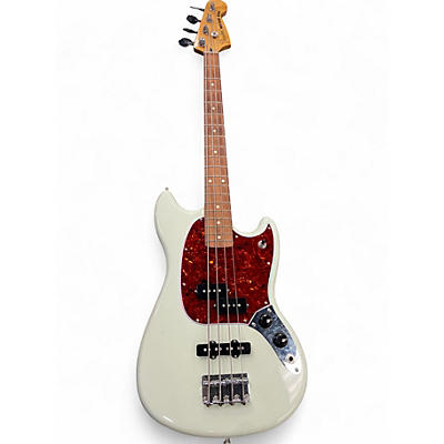 Used Fender PLAYER 2 MUSTANG PJ Sonic Blue Electric Bass Guitar