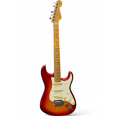 Used Fender PLAYER II Cherry Sunburst Solid Body Electric Guitar