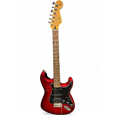 Used Fender PLAYER II HSS Red Solid Body Electric Guitar