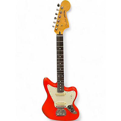 Used Fender  PLAYER II JAGUAR CORAL RED Solid Body Electric Guitar