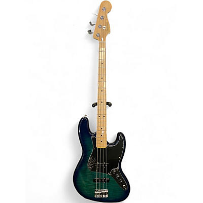 Used Fender PLAYER II JAZZ BASS Blue Burst Electric Bass Guitar