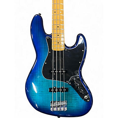 Used Fender PLAYER II JAZZ BASS PLUS TOP BLUE BURST Electric Bass Guitar