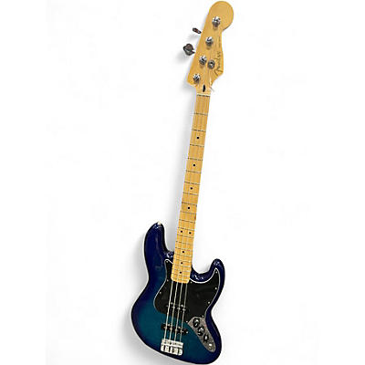 Used Fender PLAYER II JAZZ BASS PLUS TOP Blue Burst Electric Bass Guitar