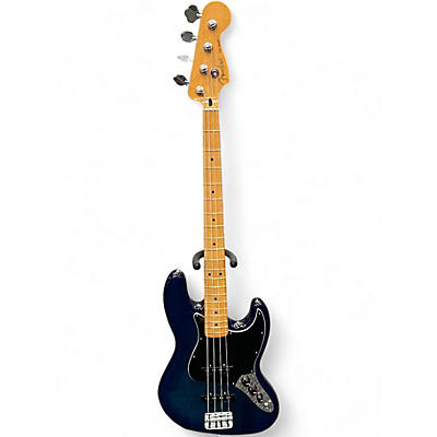 Used Fender PLAYER II JAZZ BASS PLUS TOP Blue Burst Electric Bass Guitar