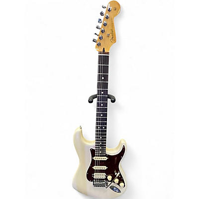 Used Fender PLAYER II MOD STRAT HSS OLYMPIC PEAL Solid Body Electric Guitar