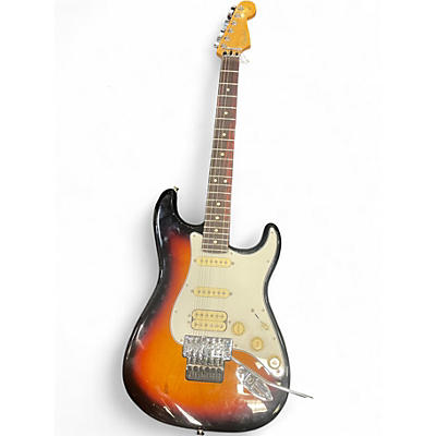 Used Fender PLAYER II MODDED STRATOCASTER HSS FLOYD ROSE 3 Color Sunburst Solid Body Electric Guitar