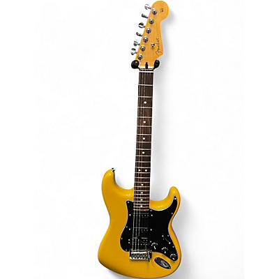 Used Fender PLAYER II MODIFIED STRATOCASTER HSS SUNSHINE YELLOW Solid Body Electric Guitar