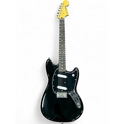 Used Fender PLAYER II MUSTANG BLACK Solid Body Electric Guitar