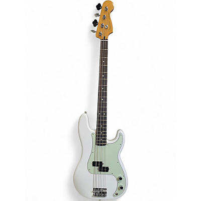 Used Fender PLAYER II PRECISION BASS Olympic White Electric Bass Guitar
