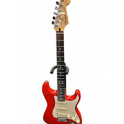 Used Fender PLAYER II STRAT CORAL RED Solid Body Electric Guitar
