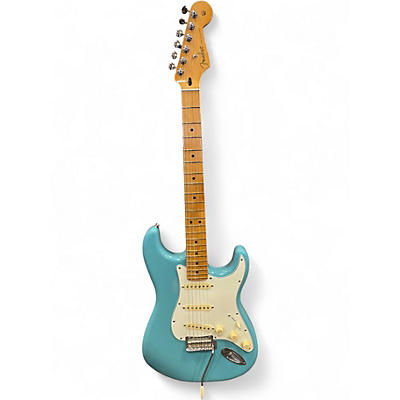 Used Fender PLAYER II STRATOCASTER AQUA  BLUE Solid Body Electric Guitar