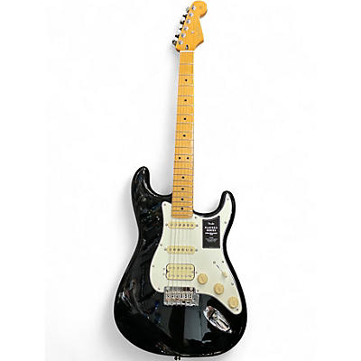 Used Fender PLAYER II STRATOCASTER HSS Black Solid Body Electric Guitar