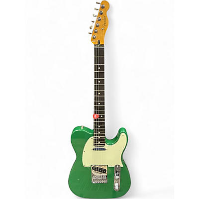 Used Fender PLAYER II TELECASTER GREEN Solid Body Electric Guitar