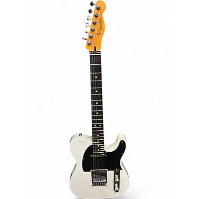 Used Fender PLAYER II TELECASTER WHITE Solid Body Electric Guitar