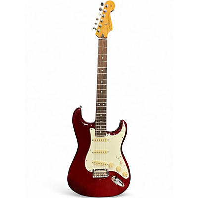 Used Fender PLAYER II  TRANS CHERRY RED Solid Body Electric Guitar