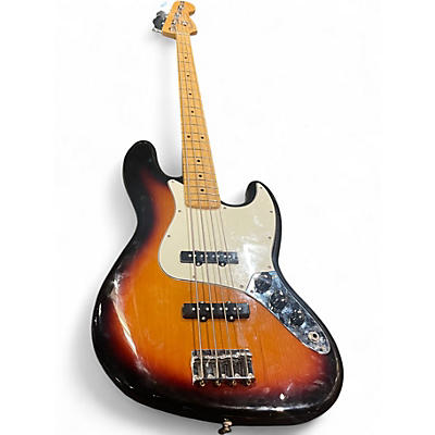 Used Fender PLAYER JAZZ BASS 3 Tone Sunburst Electric Bass Guitar