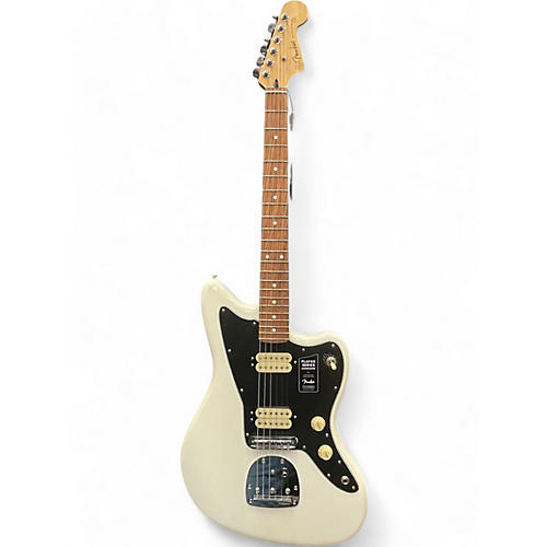 Fender Used Fender PLAYER JAZZMASTER Antique White Solid Body Electric Guitar Antique White