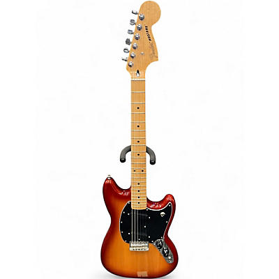 Used Fender PLAYER MUSTANG Sienna Sunburst Solid Body Electric Guitar