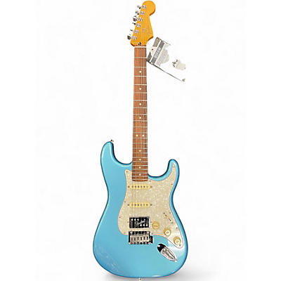 Used Fender PLAYER PLUS 75TH STRATOCASTER BLUE Solid Body Electric Guitar