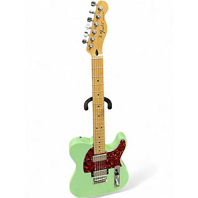 Used Fender PLAYER SERIES HH TELECASTER Surf Green Solid Body Electric Guitar